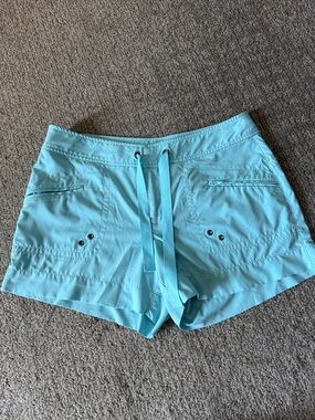 Athleta Breeze Shorts Women's 6,Turquoise
